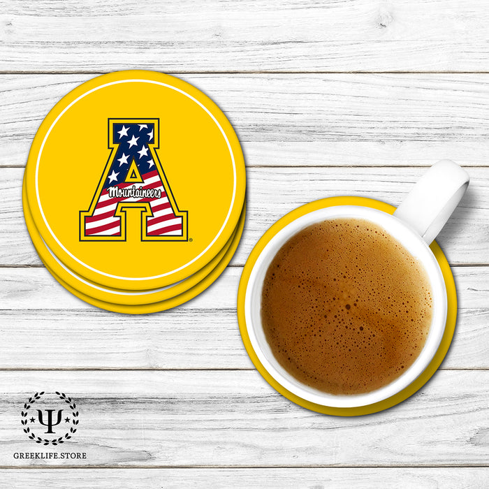 Appalachian State University Beverage Coasters Round (Set of 4)