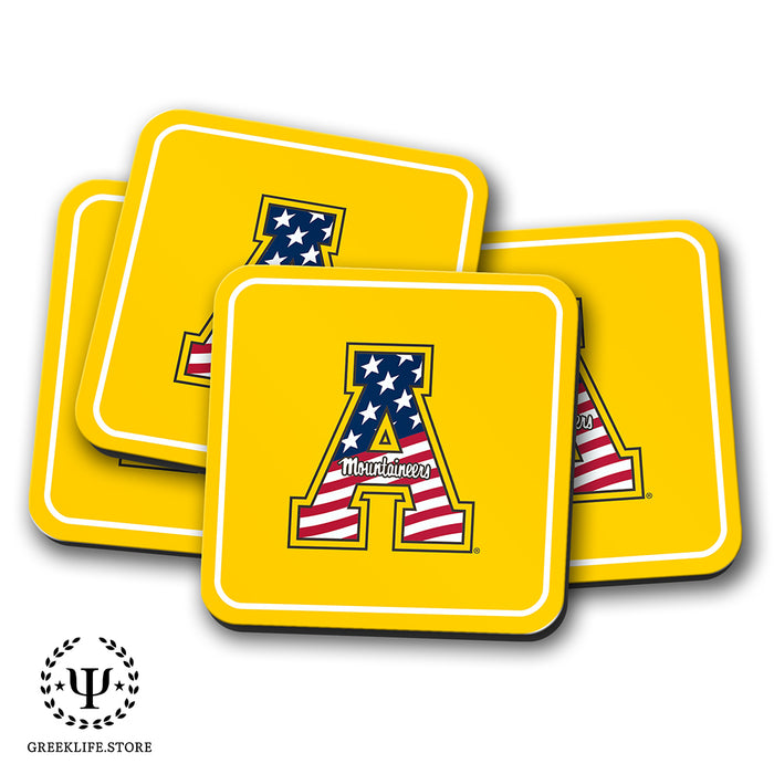 Appalachian State University Beverage Coasters Square (Set of 4)