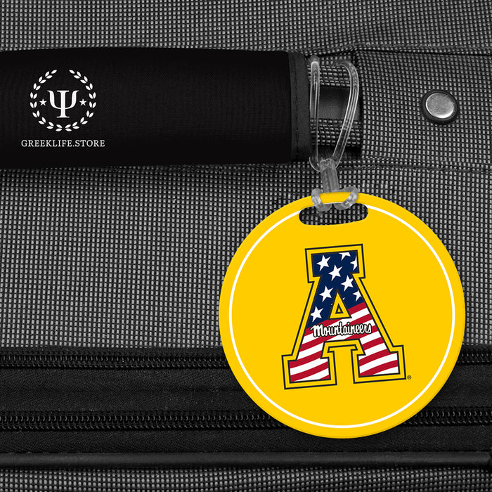 Appalachian State University Luggage Bag Tag (round)