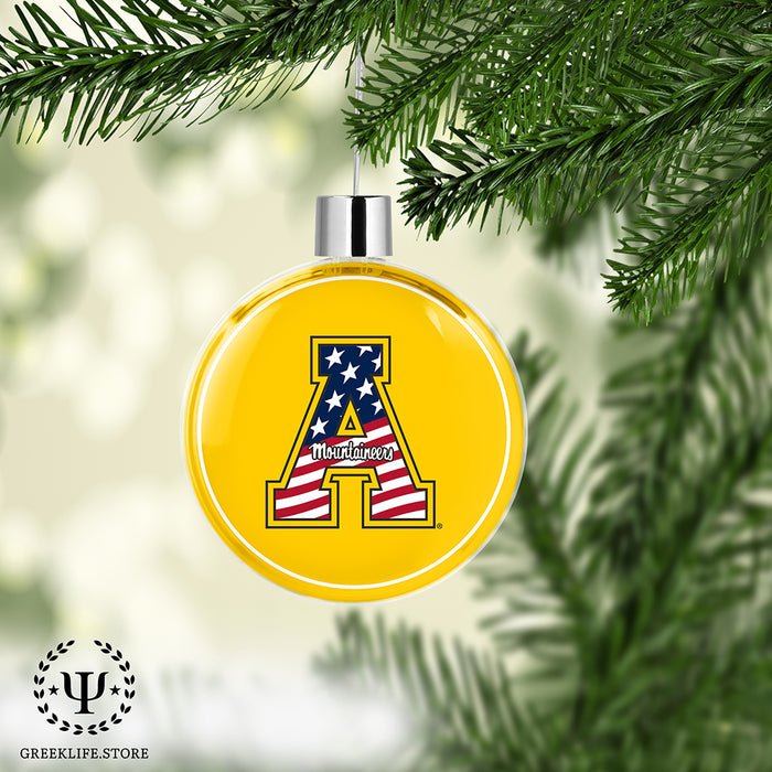 Appalachian State University Christmas Ornament Flat Round