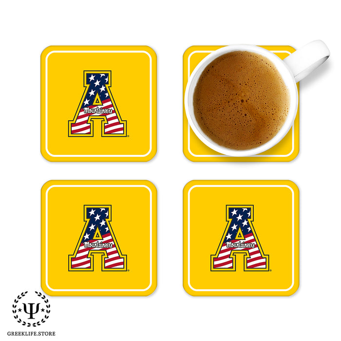 Appalachian State University Beverage Coasters Square (Set of 4)