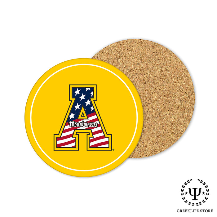 Appalachian State University Beverage Coasters Round (Set of 4)