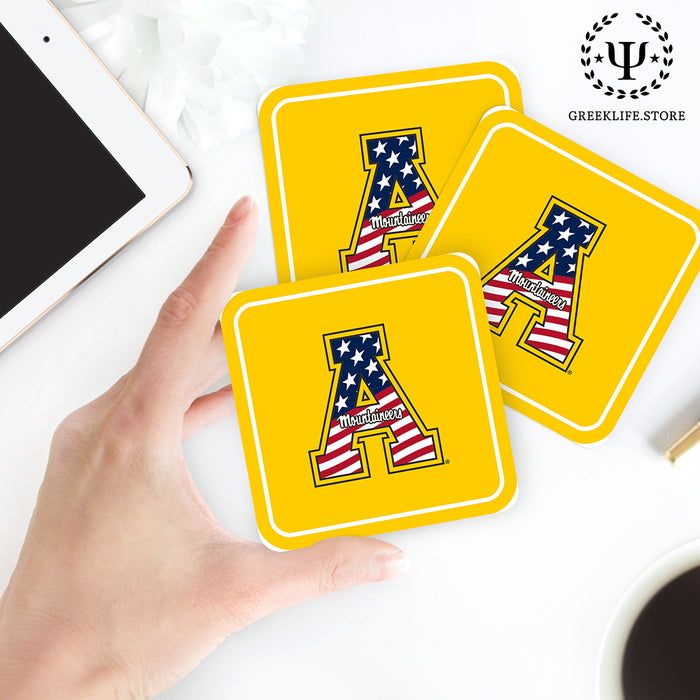 Appalachian State University Beverage Coasters Square (Set of 4)