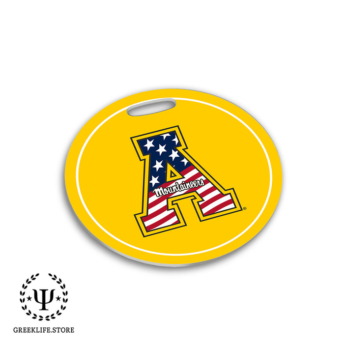 Appalachian State University Luggage Bag Tag (round)