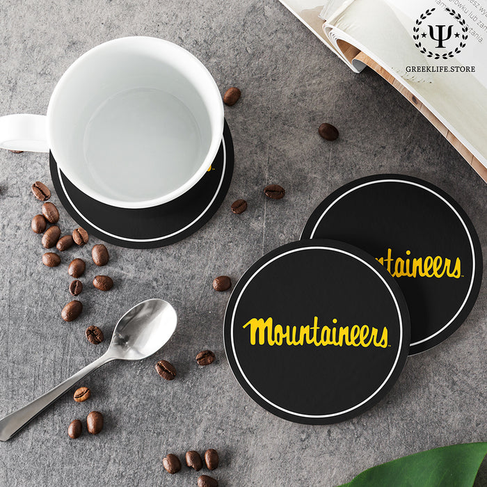 Appalachian State University Beverage Coasters Round (Set of 4)