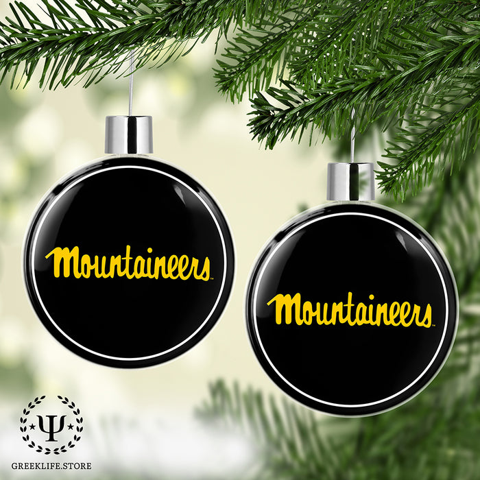 Appalachian State University Christmas Ornament Flat Round