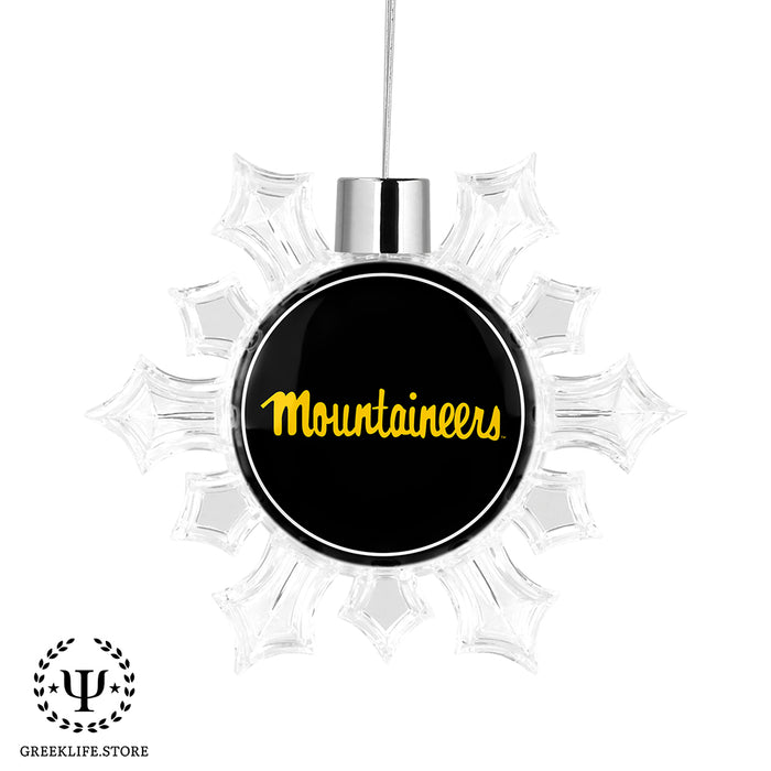 Appalachian State University Christmas Ornament - Snowflake