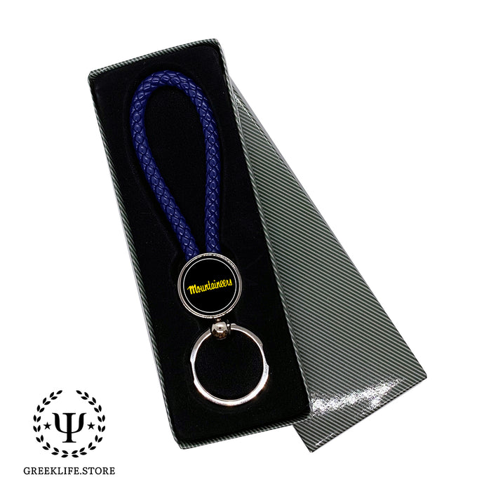 Appalachian State University Keychain Round