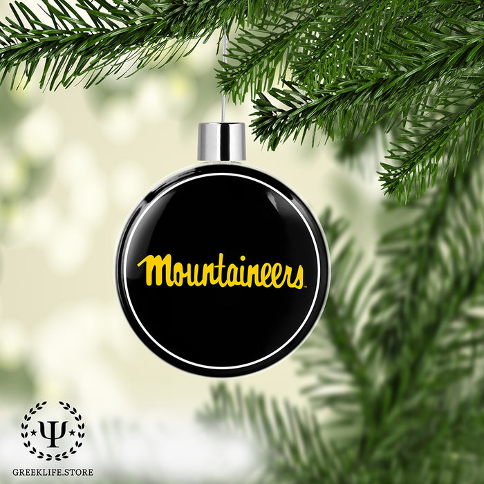 Appalachian State University Christmas Ornament Flat Round