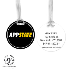 Appalachian State University Luggage Bag Tag (round)
