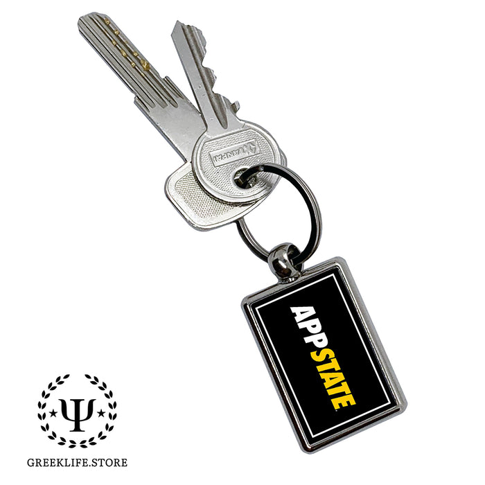 Appalachian State University Keychain Rectangular