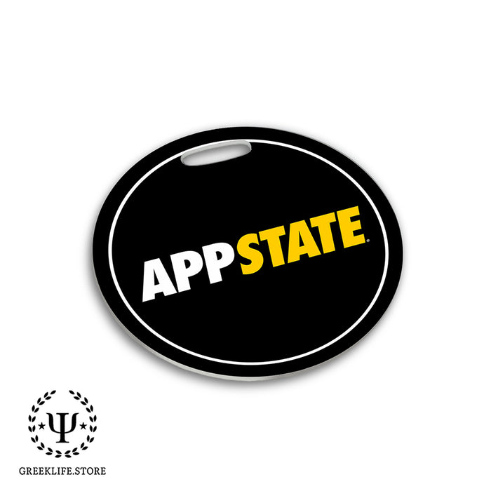 Appalachian State University Luggage Bag Tag (round)