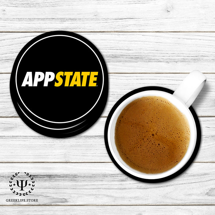 Appalachian State University Beverage Coasters Round (Set of 4)