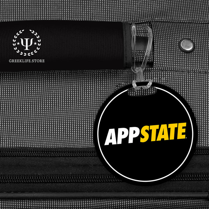Appalachian State University Luggage Bag Tag (round)