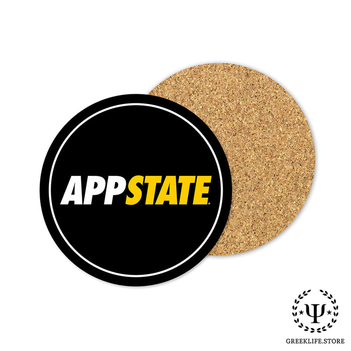 Appalachian State University Beverage Coasters Round (Set of 4)