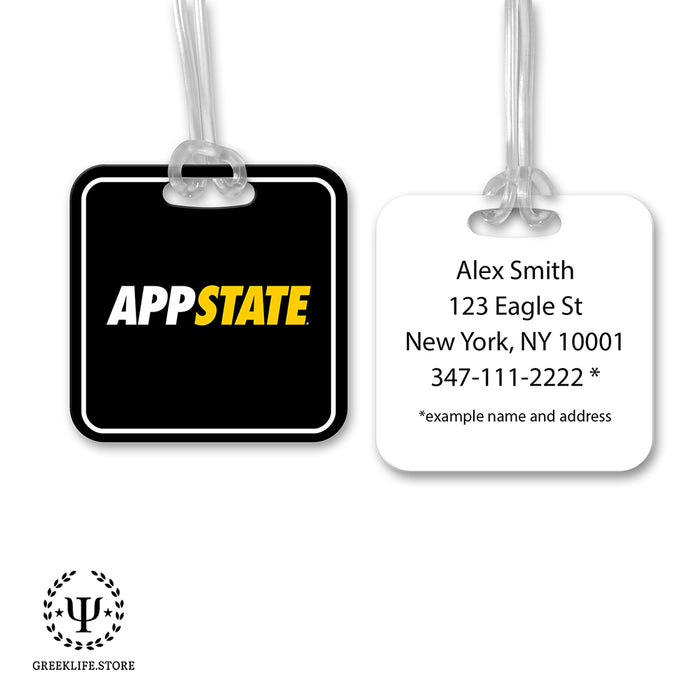 Appalachian State University Luggage Bag Tag (square)