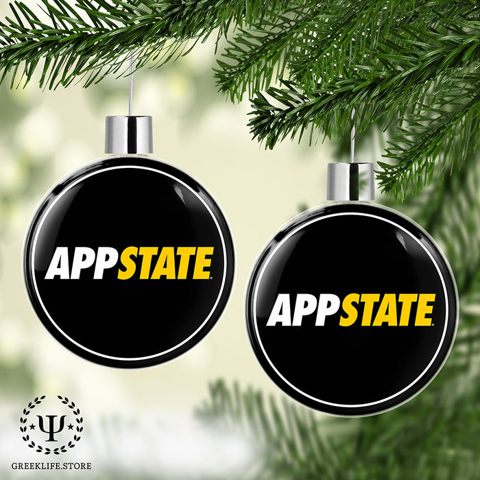Appalachian State University Christmas Ornament Flat Round