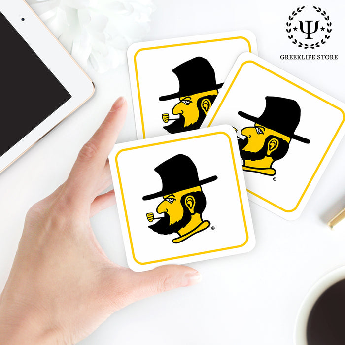 Appalachian State University Beverage Coasters Square (Set of 4)