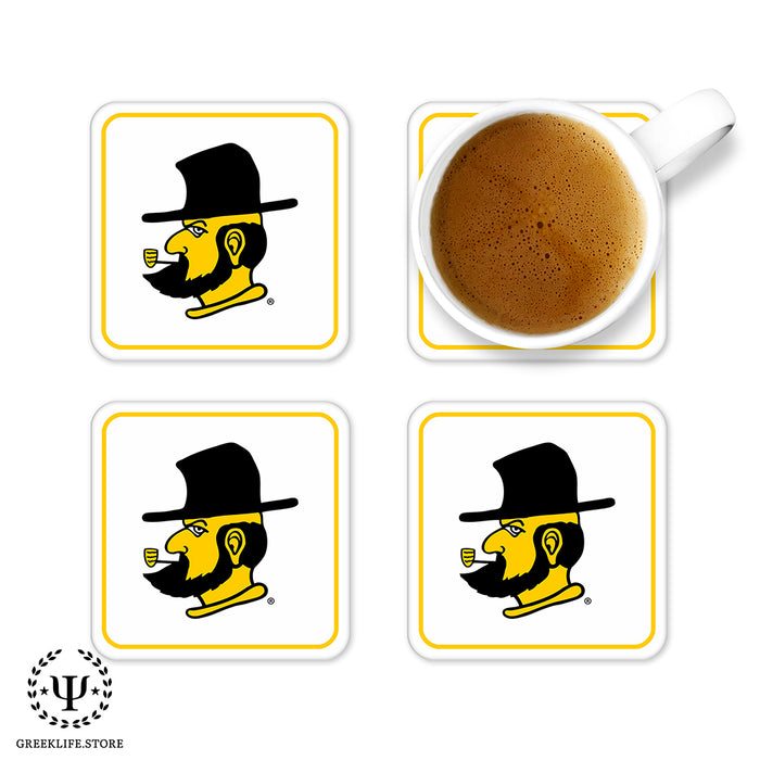 Appalachian State University Beverage Coasters Square (Set of 4)