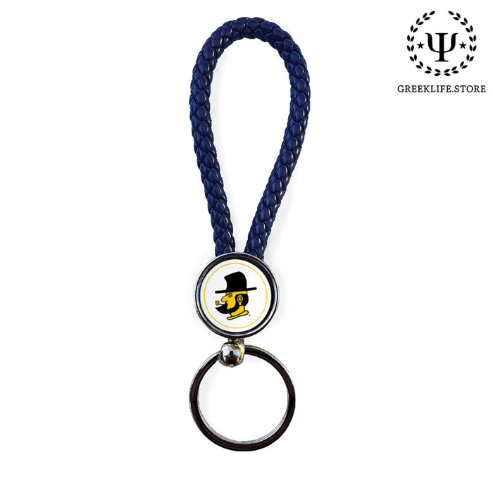 Appalachian State University Keychain Round