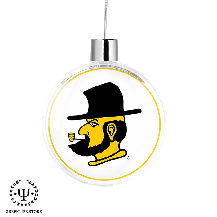 Appalachian State University Christmas Ornament Flat Round