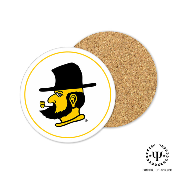 Appalachian State University Beverage Coasters Round (Set of 4)