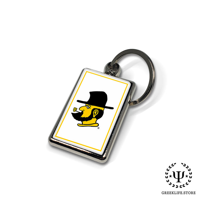 Appalachian State University Keychain Rectangular