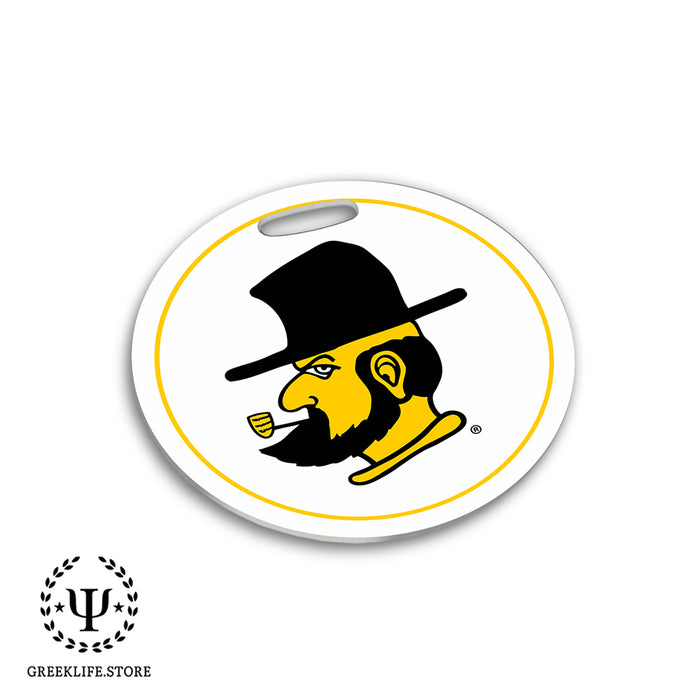 Appalachian State University Luggage Bag Tag (round)