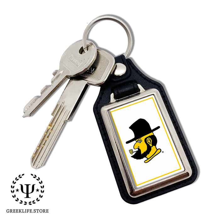 Appalachian State University Keychain Rectangular