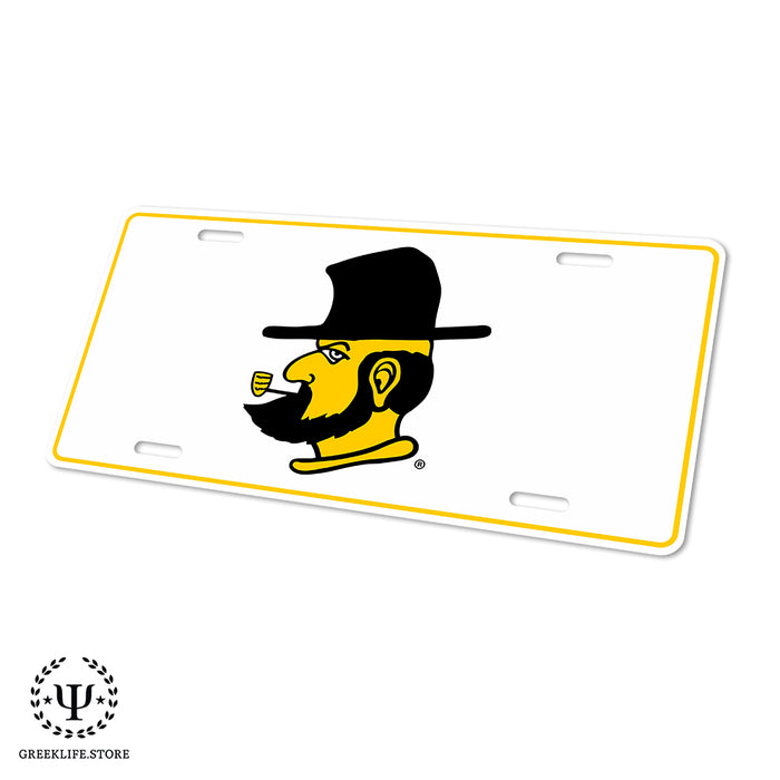 Appalachian State University Decorative License Plate