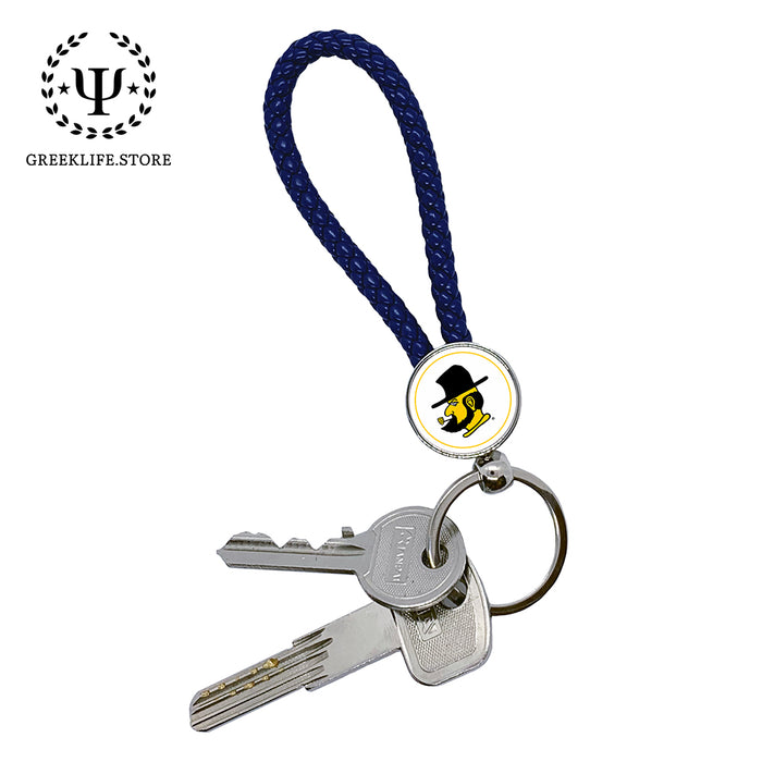 Appalachian State University Keychain Round