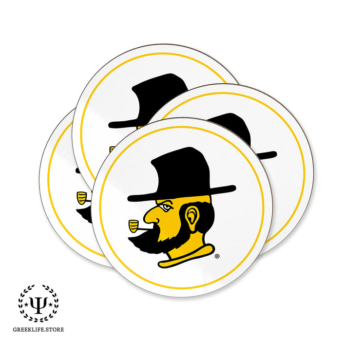Appalachian State University Beverage Coasters Round (Set of 4)