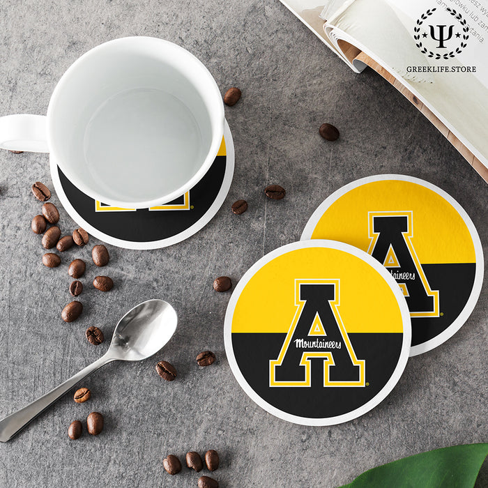Appalachian State University Beverage Coasters Round (Set of 4)