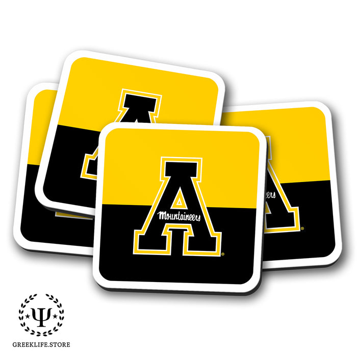 Appalachian State University Beverage Coasters Square (Set of 4)
