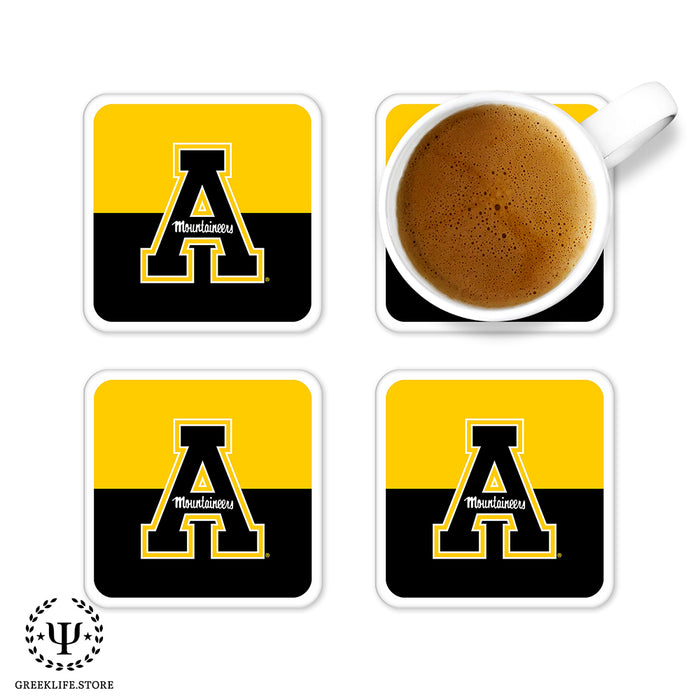 Appalachian State University Beverage Coasters Square (Set of 4)