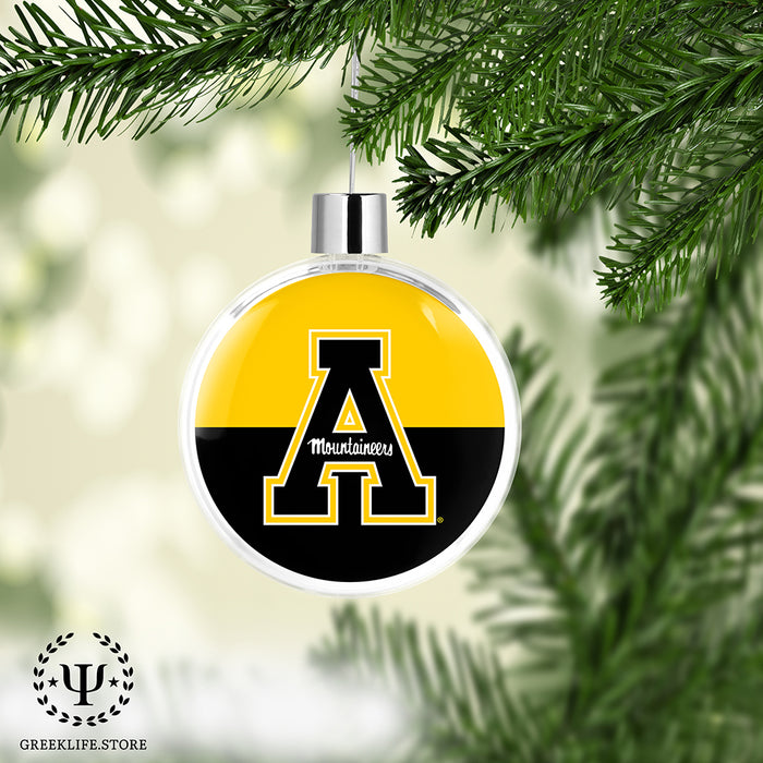 Appalachian State University Christmas Ornament Flat Round