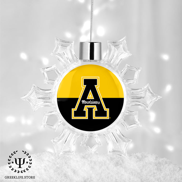 Appalachian State University Christmas Ornament - Snowflake