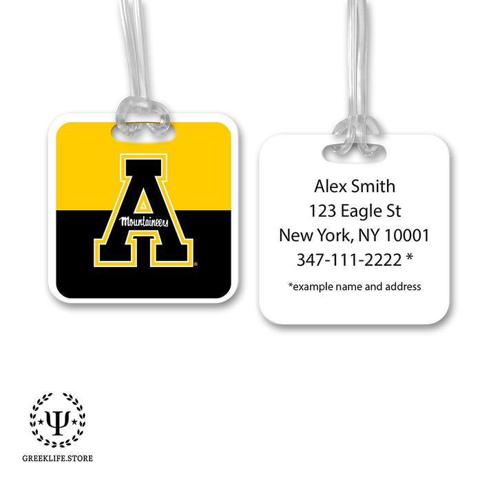 Appalachian State University Luggage Bag Tag (square)