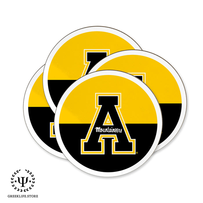 Appalachian State University Beverage Coasters Round (Set of 4)