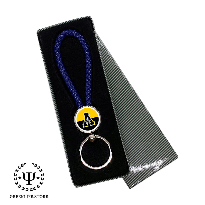 Appalachian State University Keychain Round
