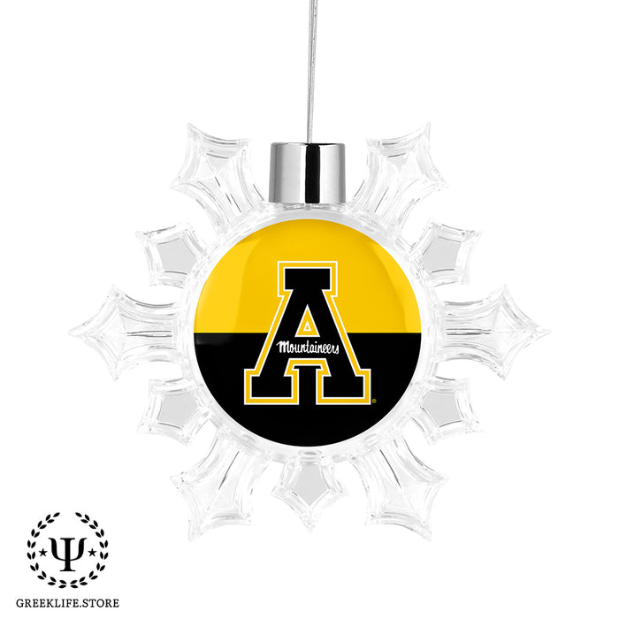 Appalachian State University Christmas Ornament - Snowflake