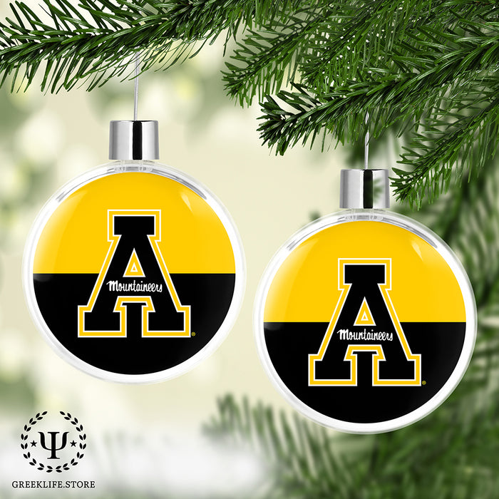 Appalachian State University Christmas Ornament Flat Round