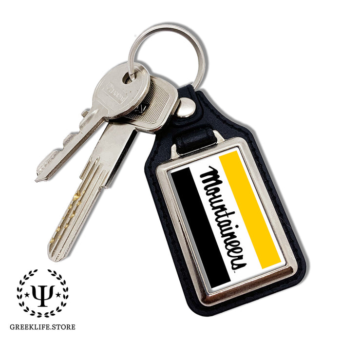 Appalachian State University Keychain Rectangular