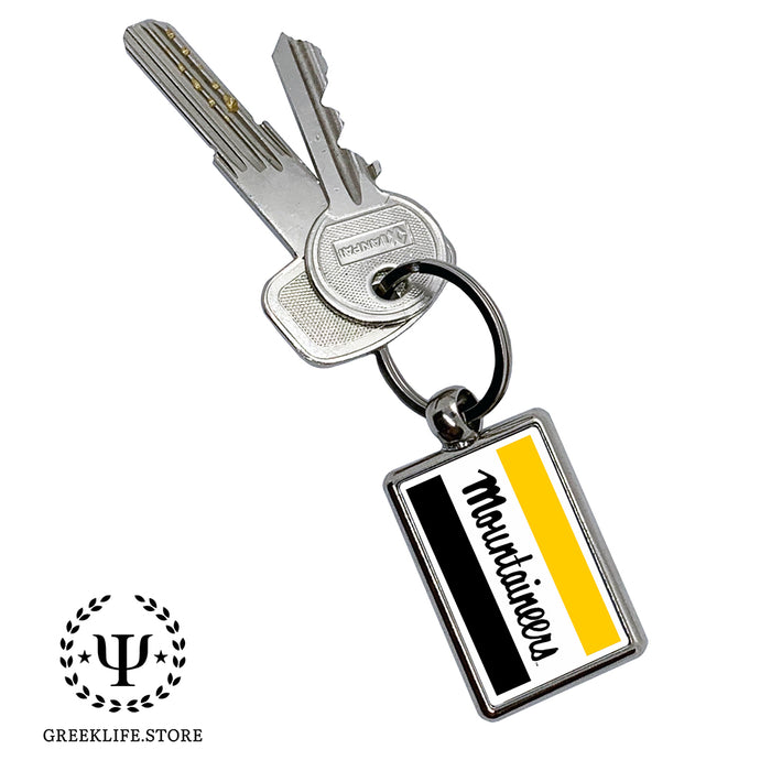 Appalachian State University Keychain Rectangular