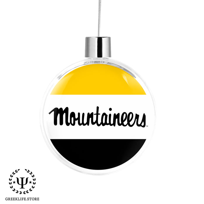 Appalachian State University Christmas Ornament Flat Round