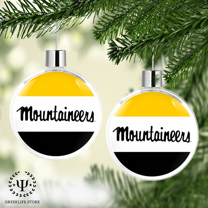 Appalachian State University Christmas Ornament Flat Round