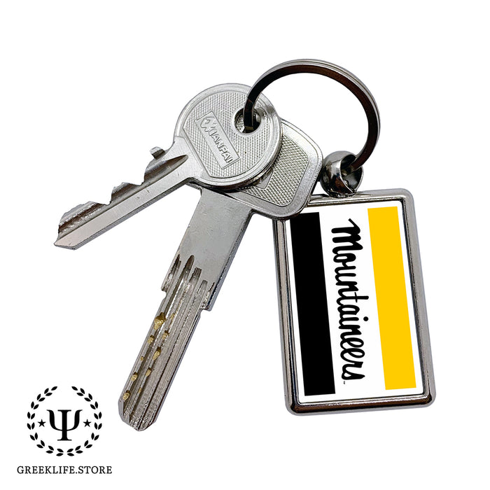 Appalachian State University Keychain Rectangular