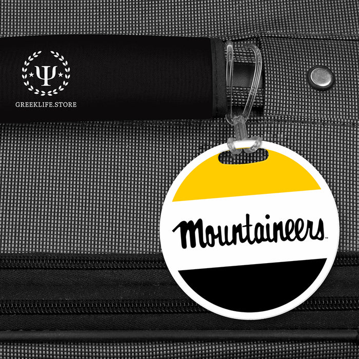 Appalachian State University Luggage Bag Tag (round)