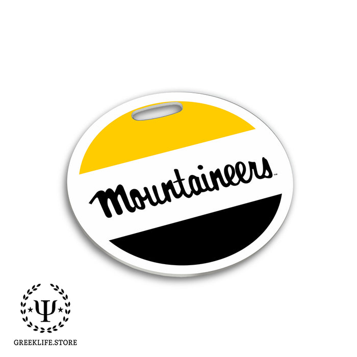 Appalachian State University Luggage Bag Tag (round)