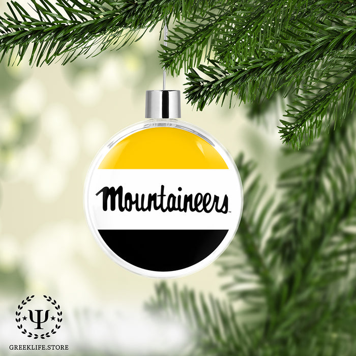 Appalachian State University Christmas Ornament Flat Round